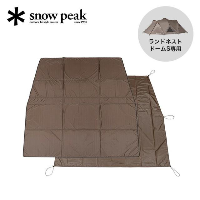 snow peak スノーピーク ランドネストドーム S マットシートセット テントインナーマット・シート