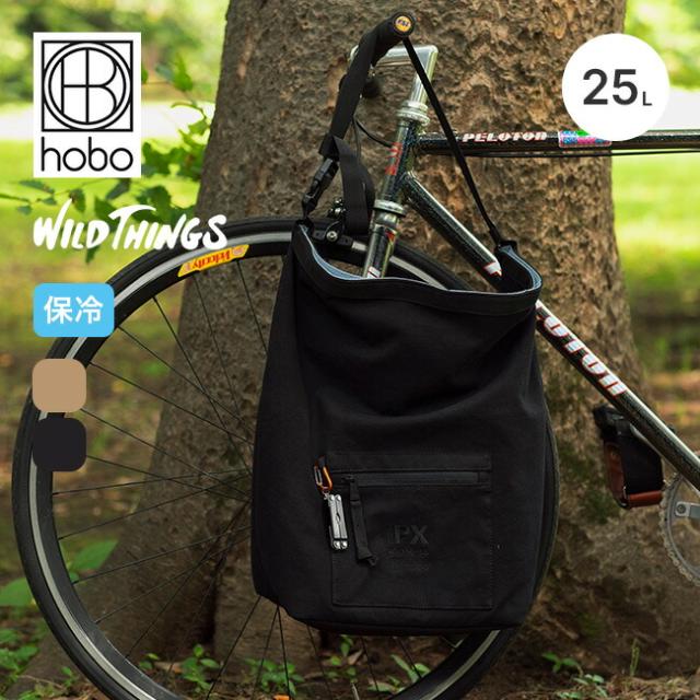 THE PX WILD THINGS×hobo ザ ピーエックスワイルドシングス×ホーボー プレイソフトクーラーロールトップバッグ コットンキャンバス ヴィンテージウォッシュ