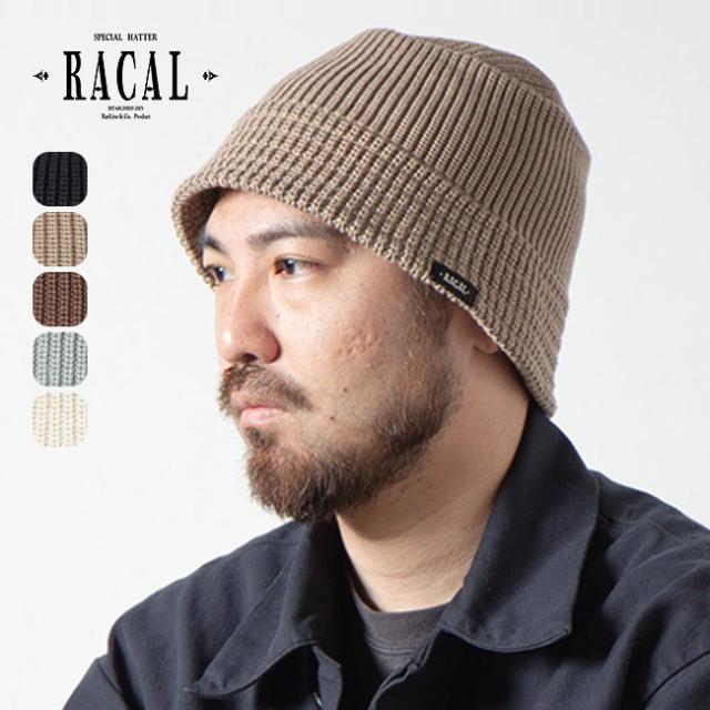 RACAL ラカル ニットバケットハットの通販は 6,600円
