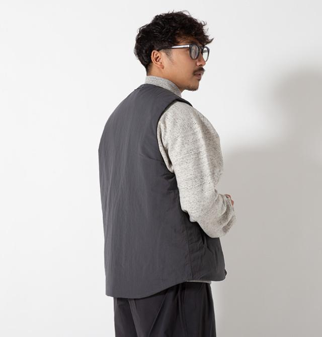 delicious リバーシブルベスト MOMO】ボア×ハートキルティング