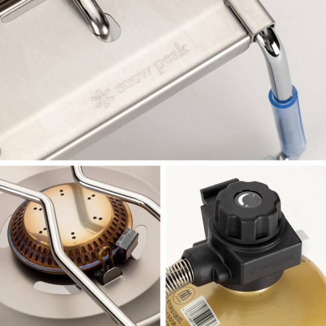 snow peak スノーピーク フラットバーナーの通販はau PAY