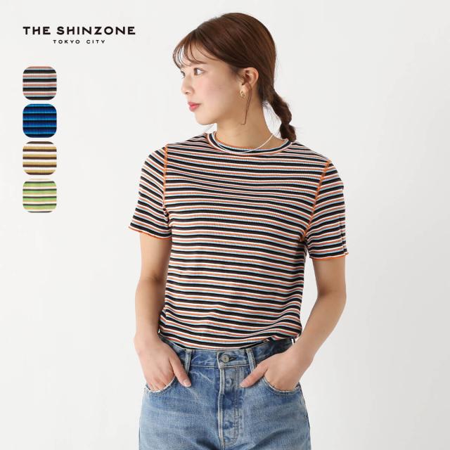 THE SHINZONE シンゾーン マルチボーダーTEE