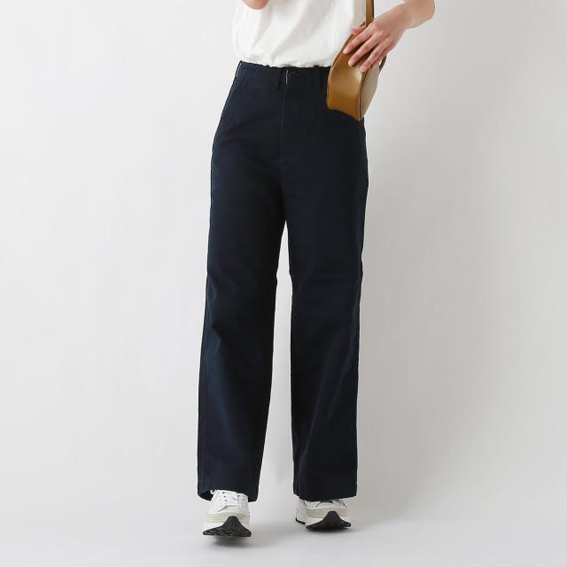 moim⭐︎タグ付き新品未使用シンゾーン ハイウエストチノ黒PO moim⭐︎タグ付き新品未使用シンゾーン ハイウエストチノ黒PO