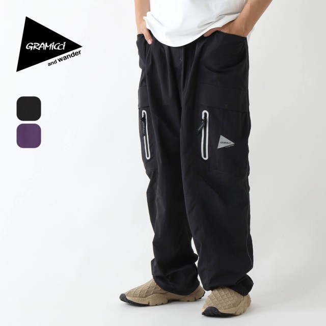 GRAMICCI×and wander グラミチ×アンドワンダー パッチワークウィンドパンツの通販はパンツ