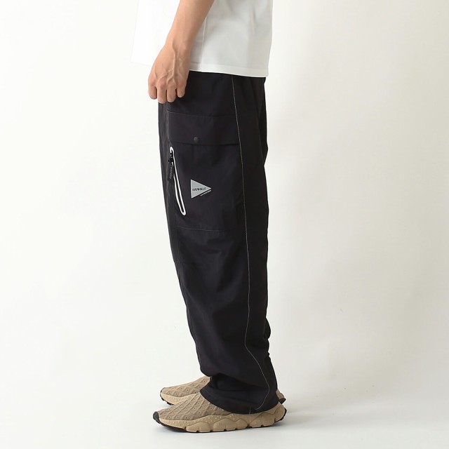 GRAMICCI×and wander グラミチ×アンドワンダー パッチワークウィンドパンツの通販は