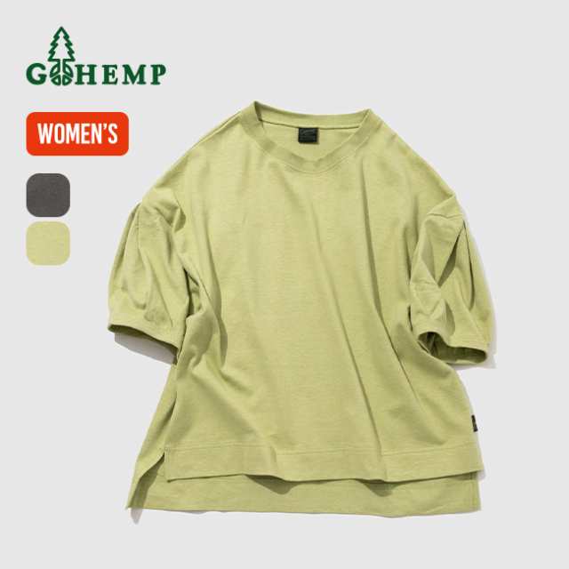 GOHEMP ゴーヘンプ パフスリーブTEE
