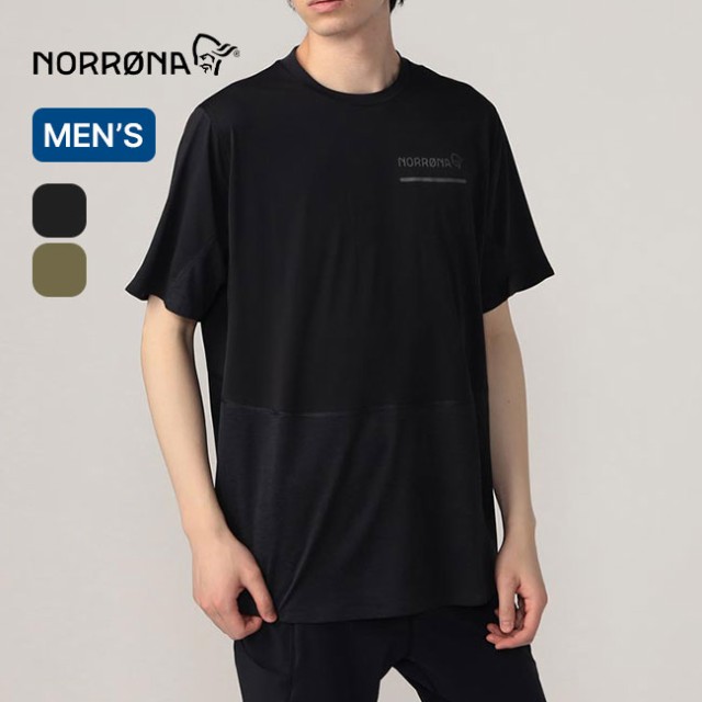 NORRONA ノローナ セーニャ イコライザーライトウェイトTシャツ メンズ