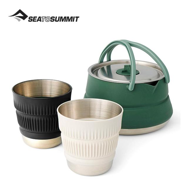 SEA TO SUMMIT シートゥサミット ディツアーステンレスケトルクック[2P]3点セット