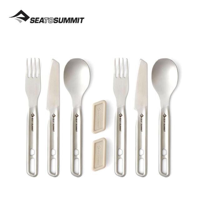 SEA TO SUMMIT シートゥサミット ディツアーステンレスカトラリー[2P]6点セット