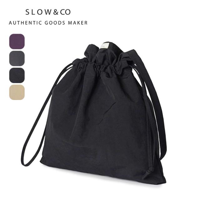 SLOW スロウ スパンナイロンレッドクロスショルダーの通販は 6,600円