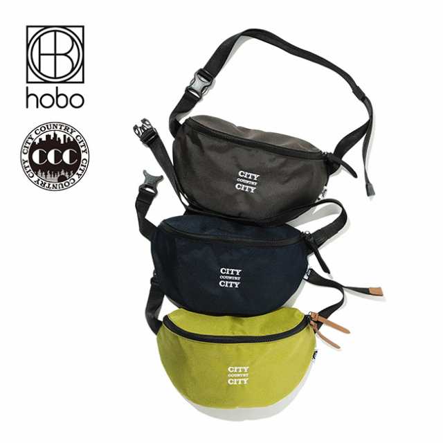 CITY COUNTRY CITY×hobo シティカントリーシティ×ホーボー エブリディウェストポーチ ナイロンオックスフォードfor シティカントリーシ