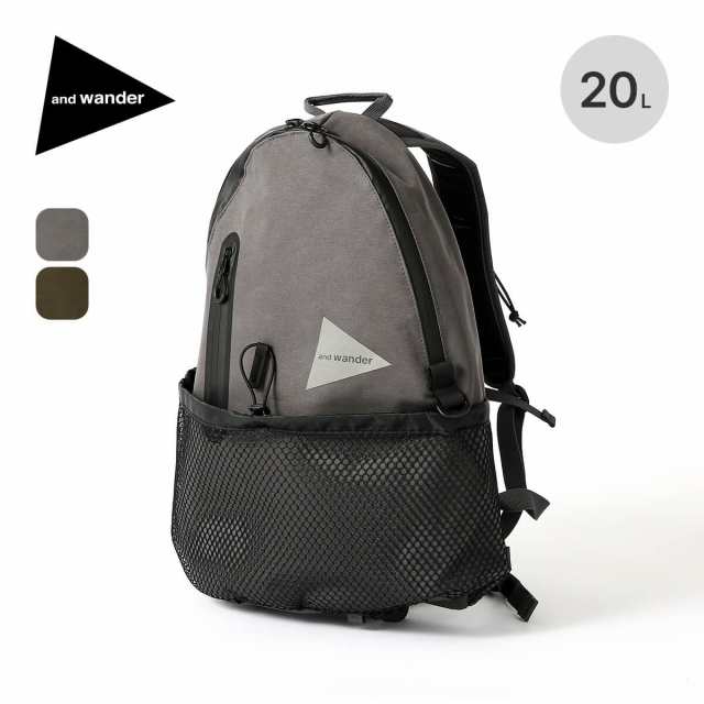 and wander アンドワンダー PE/CO 20Lデイパック