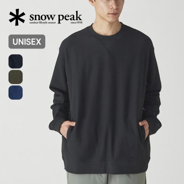 snow peak スノーピーク タキビスウェットシャツプルオーバーの通販は
