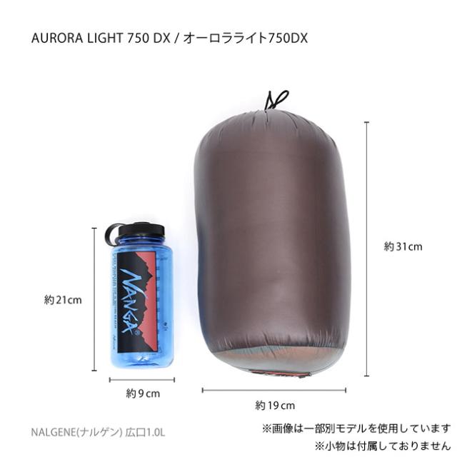 NANGA  ナンガオーロラ　750STD-NE22-L brack　ロング オーロラテックス ライト750SPDX – NANGA ONLINE SHOP