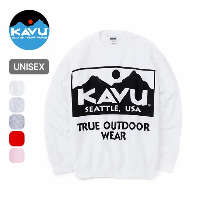 KAVU カブー ビッグロゴスウェット