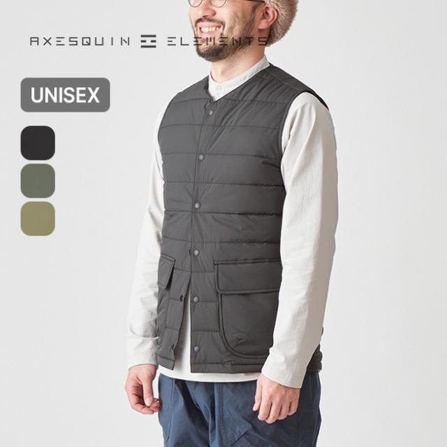 AXESQUIN ELEMENTS アクシーズクインエレメンツ ストレッチのダウンベスト