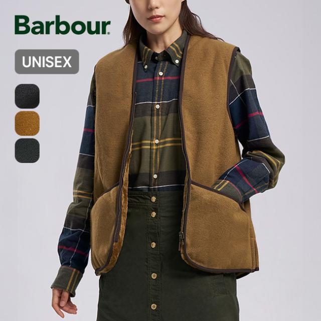 Barbour バブアー ウォームパイルウェストコート ジップインライナーの通販は 14,245円