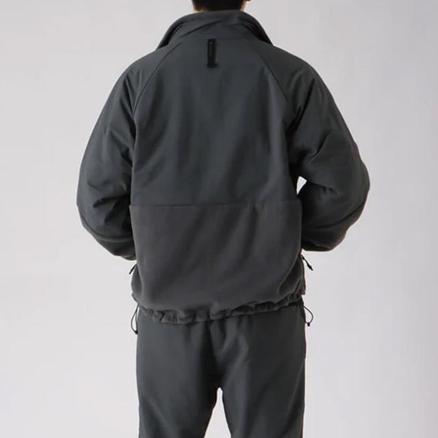 その他ブランド / LANTERN/フリースジャケット/--/ポリエステル/BLK/無地 LANTERN ランタン ナイロンリップストップ×フリースブルゾンの通販はau