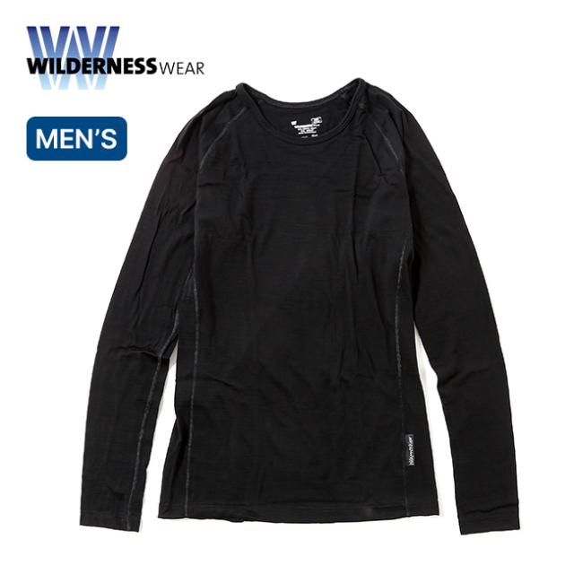 WILDERNESS WEAR ウィルダネスウェア ライトメリノ170ロングスリーブクルーの通販は