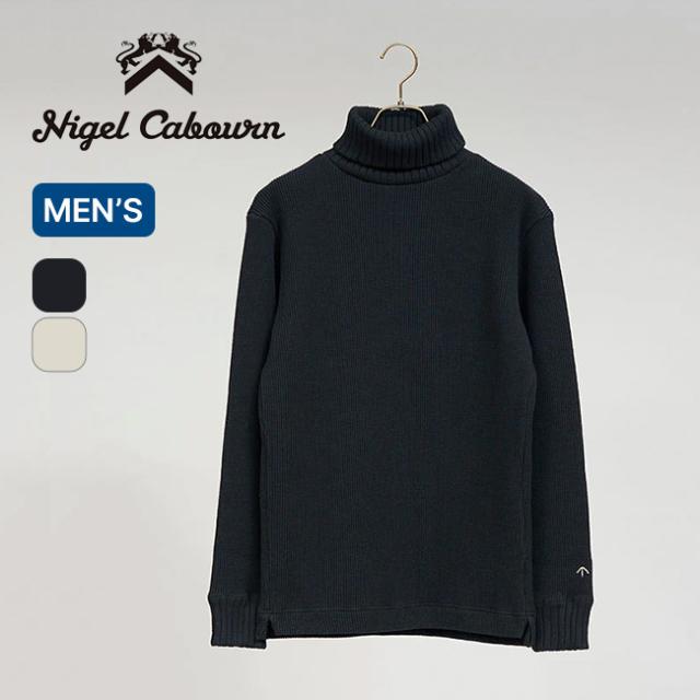 NIGEL CABOURN ナイジェルケーボン タートルネックワッフルの通販は