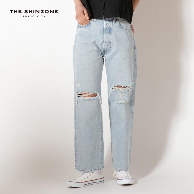 THE SHINZONE ザ シンゾーン ニューヨーカーデニムパンツ(ダメージド)の通販は 27,170円