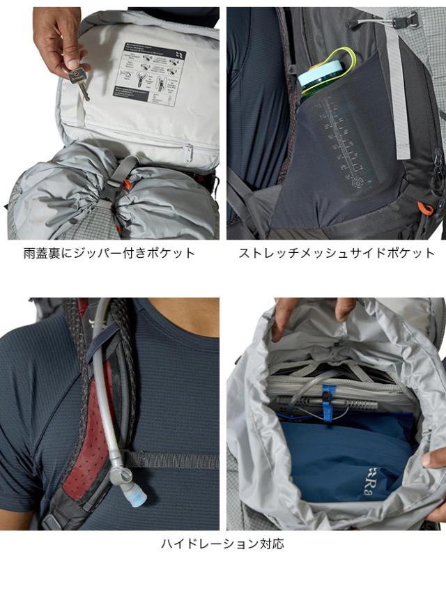 Rab ラブ ハイパロン65