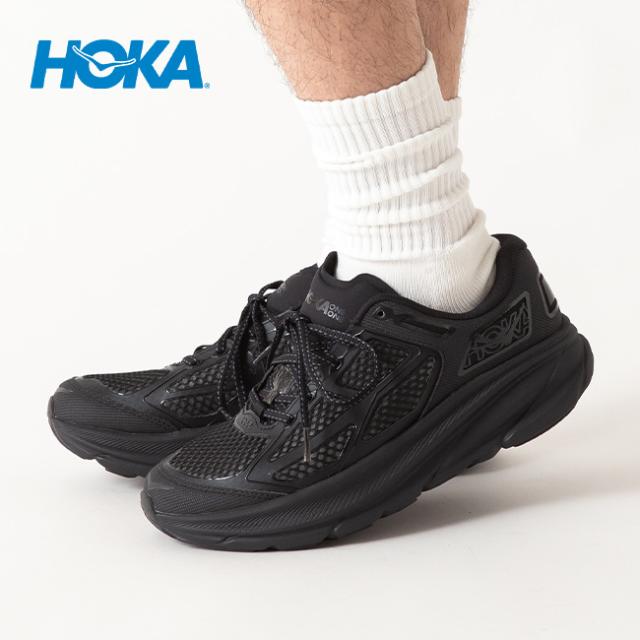 HOKA ブラック ランニングシューズ　27.5CM ホカオネオネ ボンダイ8 27.5