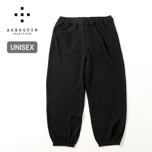 AXESQUIN modified アクシーズクインモディファイド QDエコワッフルリラクシングパンツ