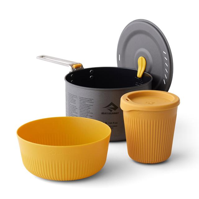 SEA TO SUMMIT シートゥサミット フロンティアUワンポットクックセット[1P]1.3L 3点