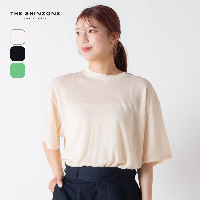 THE SHINZONE ザ シンゾーン シアガーゼハーフスリーブTEE