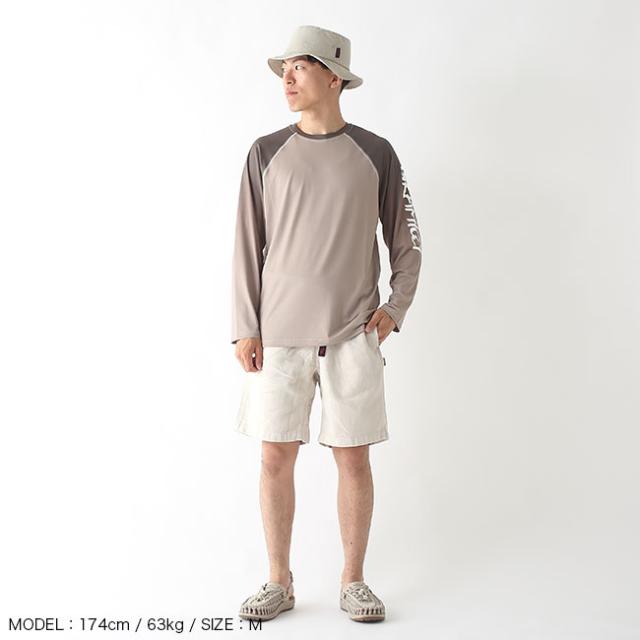 GRAMICCI グラミチ UPFシールドロングスリーブトップ ユニセックスの