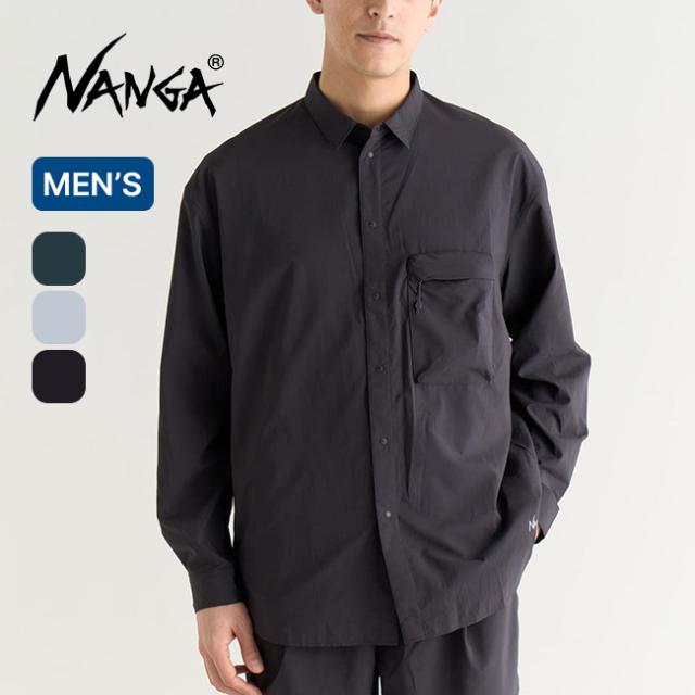 NANGA ナンガ PLCエクスカーションシャツ N2500-1I402A