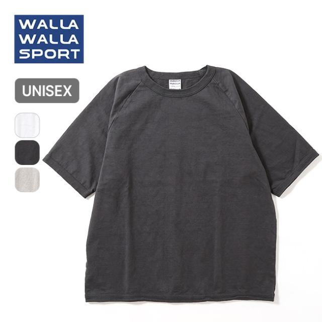 WALLA WALLA SPORT ワラワラスポーツ S/SラグランリブルーズTEE WW040087-SR