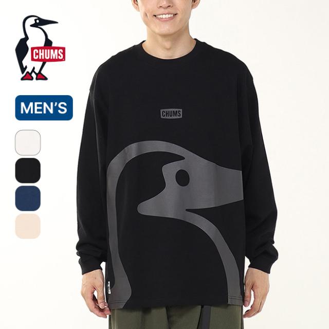 CHUMS チャムス ビッグブービーブラッシュドL/S Tシャツ メンズ CH01-2663