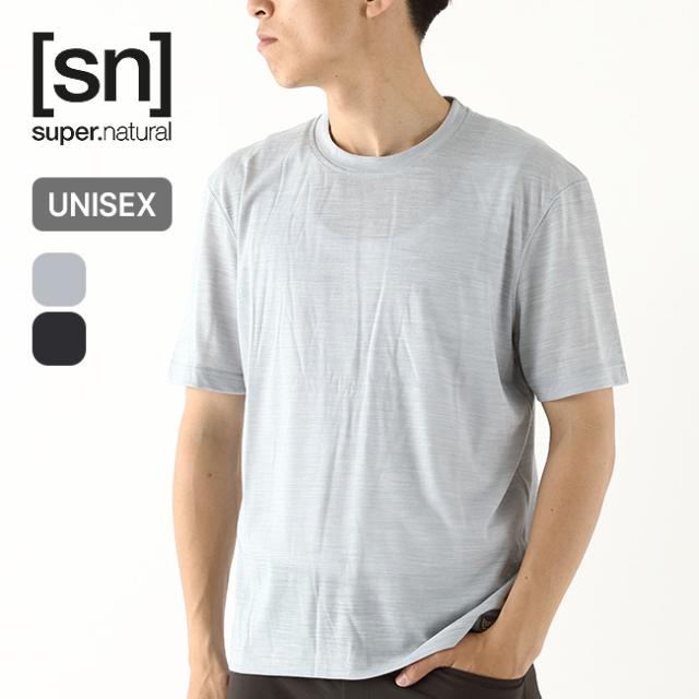 super.natural スーパーナチュラル JP140エブリデイ ショートスリーブTシャツ ユニセックス SNUJ10093