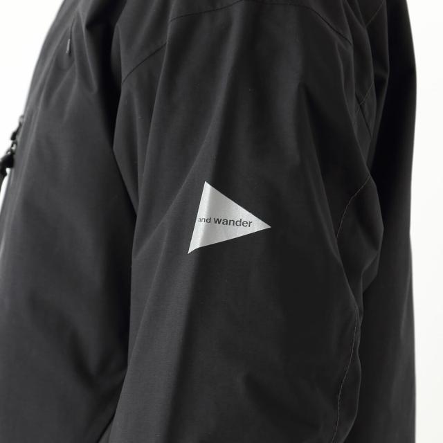 and wander アンドワンダー 2.5L ハイカーレインジャケット 5745911003