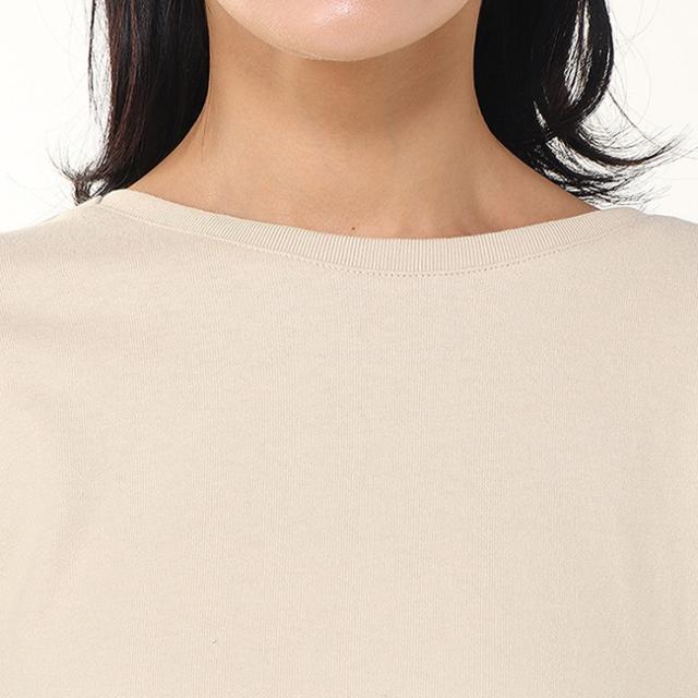 CHUMS チャムス バッグギャザーブラッシュドL/S Tドレス【ウィメンズ