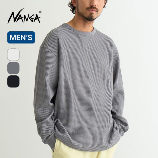 NANGA ナンガ エコハイブリッドワッフルロングスリーブTEE NW2311-1G218