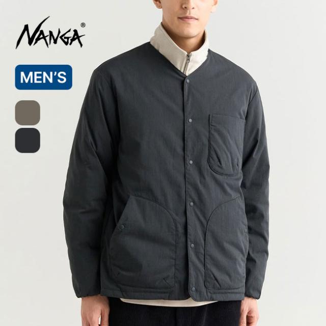 NANGA ナンガ ヒノックリップストップインナーダウンカーディガン ND2441-1M300