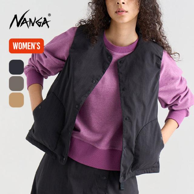 NANGA ナンガ ヒノックリップストップインナーダウンベスト【ウィメンズ】 ND2442-1N301