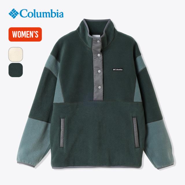 Columbia コロンビア クリスタルベンドハーフスナップフリース【ウィメンズ】 PL1408