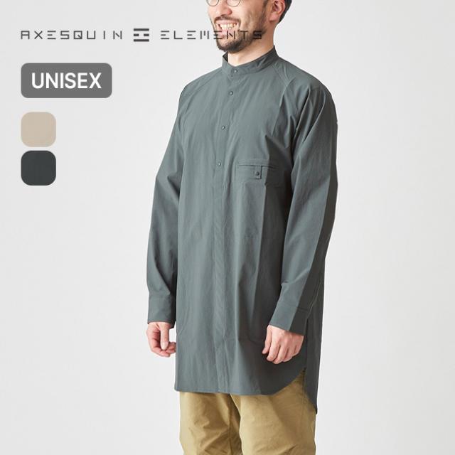 AXESQUIN ELEMENTS アクシーズクインエレメンツ ソフトシェルのロングシャツ 21089