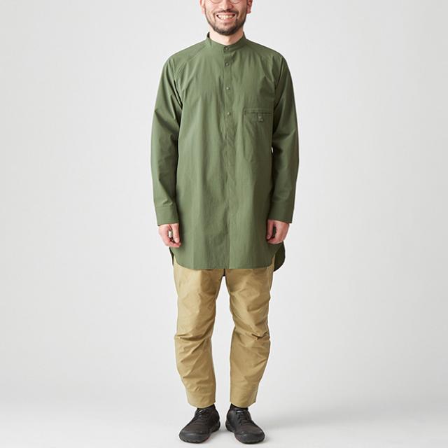 AXESQUIN ELEMENTS アクシーズクインエレメンツ ソフトシェルのロングシャツ 21089_1