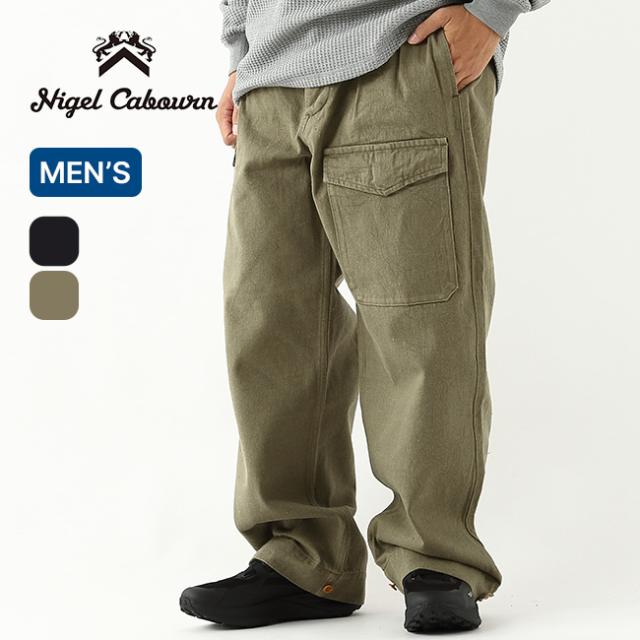 NIGEL CABOURN ナイジェルケーボン ブリティッシュアーミーパンツルーズデニム 8052-00-50030