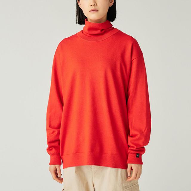 snow peak スノーピーク ウォッシャブルウールクルーネックニット KN