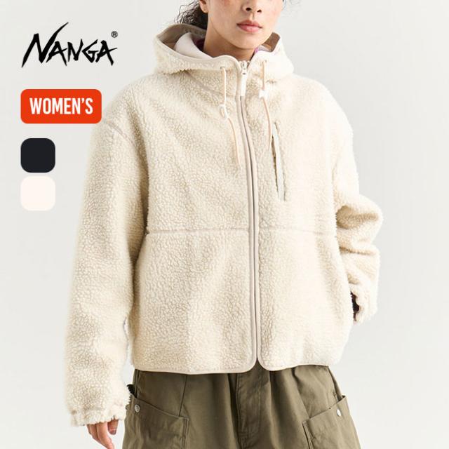 NANGA ナンガ ボアフリースフルジップパーカ【ウィメンズ】 N2530-1P116D