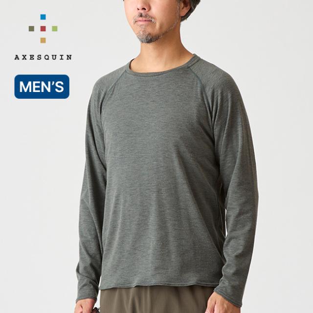 AXESQUIN アクシーズクイン クレアーレメリノLS 120Tee 11156