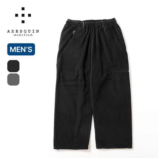AXESQUIN modified アクシーズクインモディファイド レトロフリースワイドパンツ2.0 322041