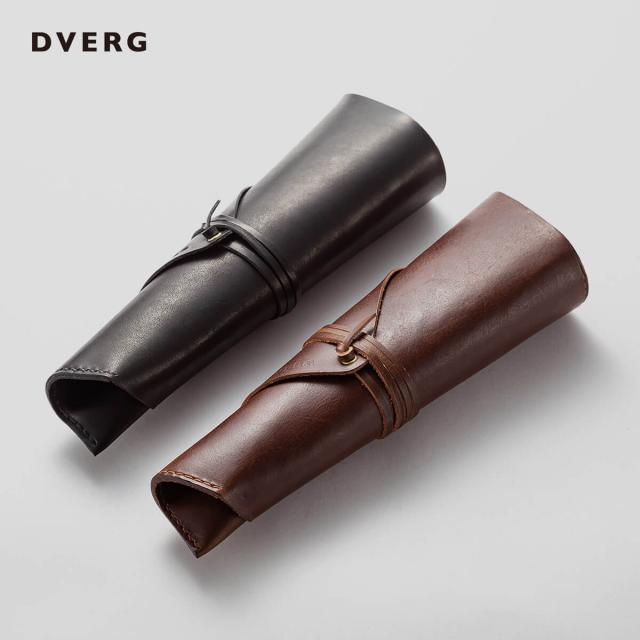 その他アウトドア DVERG LEATHER ROLL CASE