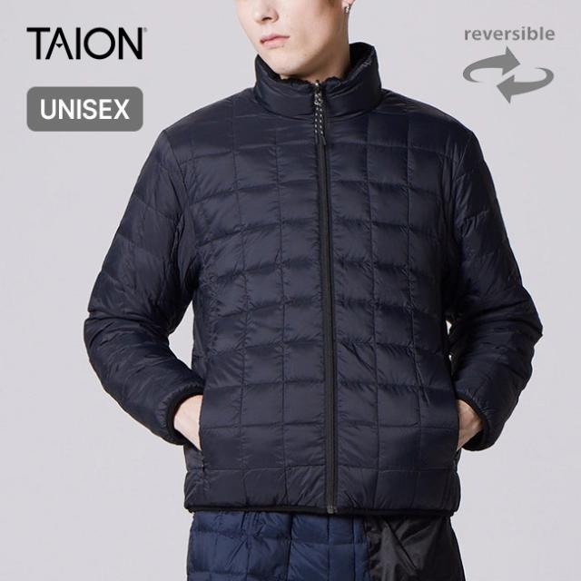 TAION タイオン マウンテンリバーシブルダウン×ボアジャケット ユニセックス TAION-R102MB